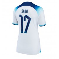 Dámy Fotbalový dres Anglie Bukayo Saka #17 MS 2022 Domácí Krátký Rukáv